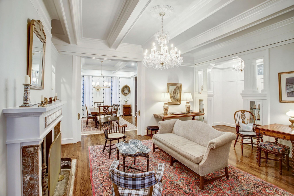 Thoughtfully restored interior