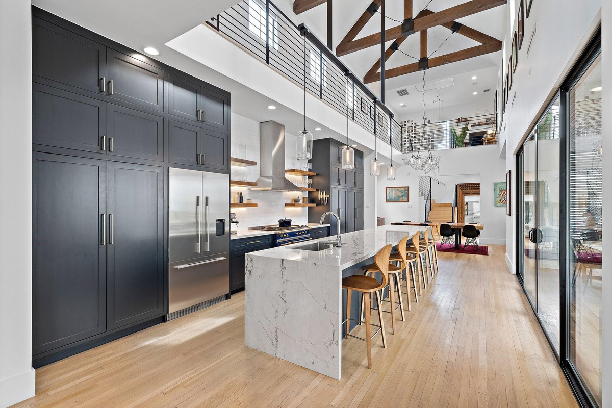 Pool area with covered patio